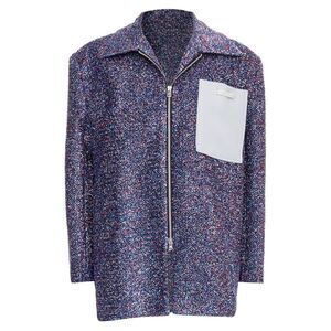Xander Zhou Signature Lurex Pocket Tinsel Jacket